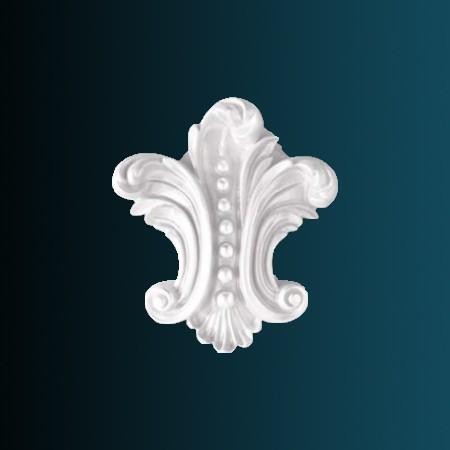 Декоративный орнамент Перфект G2075 137х118х25 мм белый полиуретан