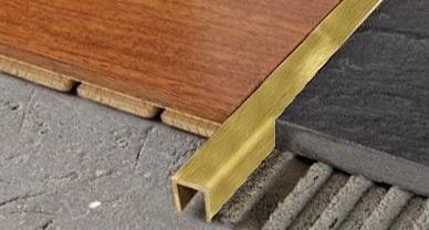 Латунный П-профиль Yakamoz ЛП-10х20х10 латунь шлифованная 2,7 м