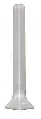 Уголок наружний металлический для плинтуса ПТ-79/10 М уголок наружний серебро