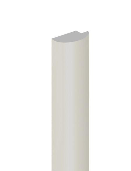 Финишный молдинг для панелей HiWood LF140B IV123 бежевый 12х26 мм 2,7 м