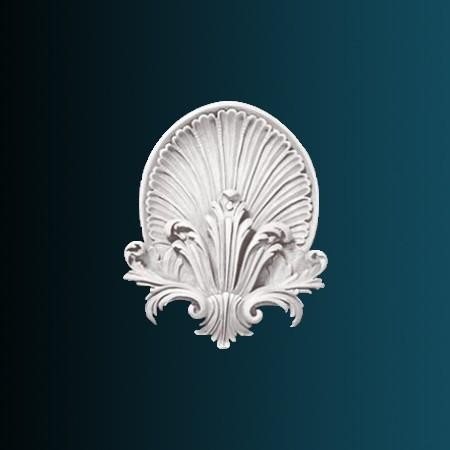 Декоративный орнамент Перфект G2078 300х270х30 мм белый полиуретан