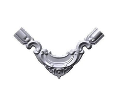 Угловой элемент для молдингов NMC WL7-C3 130х130 Wallstyl комплект 4шт