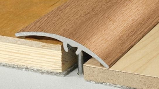 Порог алюминиевый скрытый крепеж 50 мм Effector A-65 0907 Дуб Песочный 2,7 м