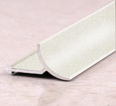 Уголок алюминиевый для плитки внутренний ПО-В9 Бежевый муар 2,7 м