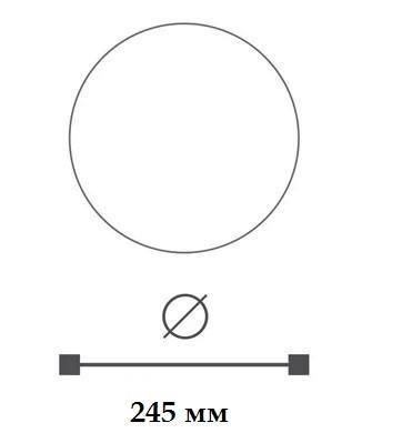 Потолочная розетка NMC Nomastyl C21 диаметр 245 мм