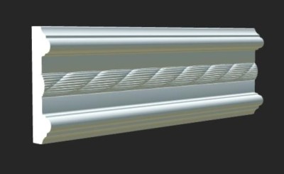 Напольный плинтус 66х17 мм Hiwood WE66E2 из полистирола 2 м