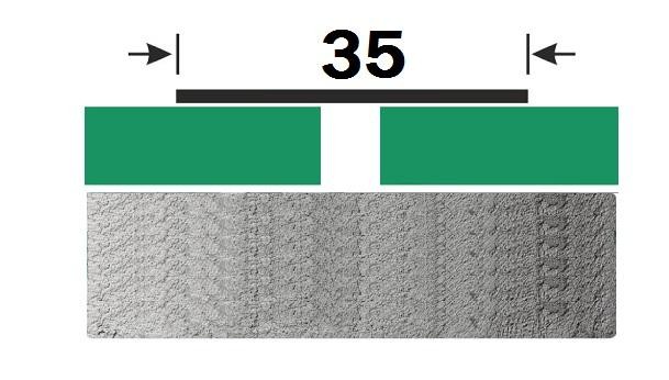 Полоса из нержавеющей стали 35 мм FB 35 P Сталь полированная 3 м