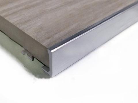 Алюминиевый профиль L-образный 11 мм ПО-Г11 Серебро матовое 2,7 м