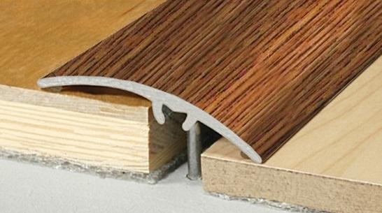 Порог алюминиевый скрытый крепеж 50 мм Effector A-65 0910 Дуб Замочный 2,7 м