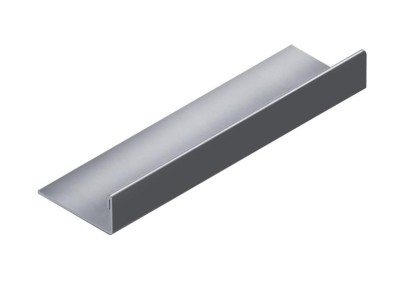 Стальной L-образный профиль 8 мм NEEXY PVS92-21 BL-D антрацит зеркальный 2.7м