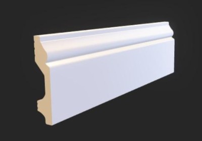 Напольный плинтус 59х13 мм Hiwood B60 из полистирола 2 м