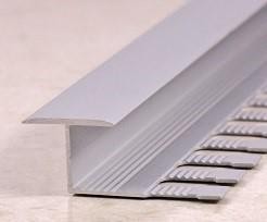 Профиль Z-образный гибкий алюминиевый ПЗ-10 Серебро матовое 2,7 м