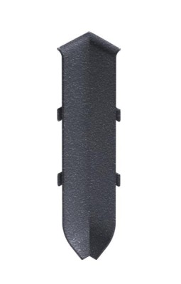 Угол внутренний для напольного плинтуса 60 мм NEEXY I-AKBD60-SA муар антрацит