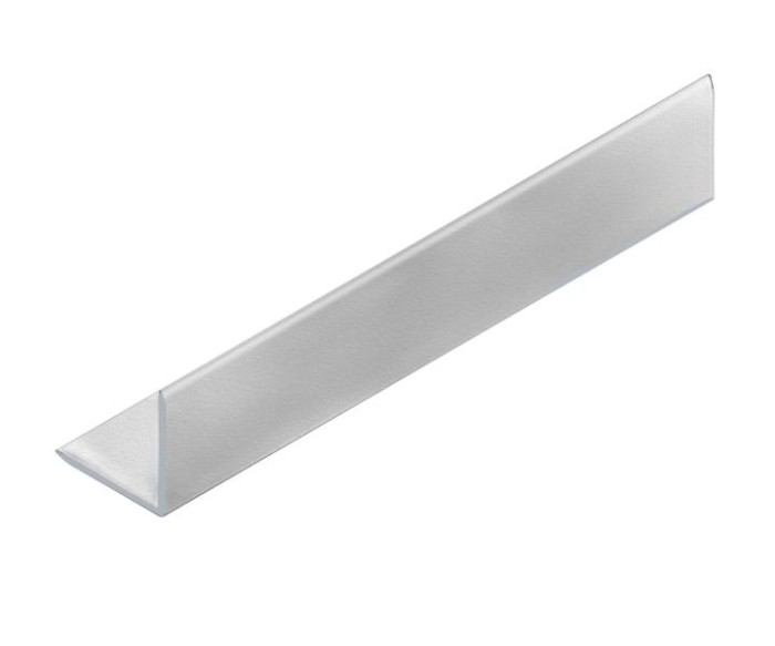 Уголок 30х30 мм алюминиевый NEEXY PV65-41 SW муар белый 2.7 м