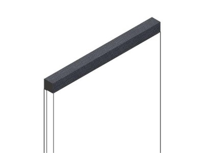 Декоративный молдинг 12х12 мм HiWood D12V1 BK114 фитополимер под дерево 2.7м