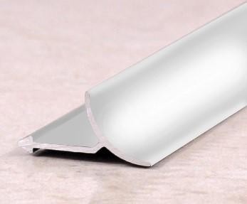 Внутренний угол для плитки ПО-В9 Серебро глянец 2,7 м