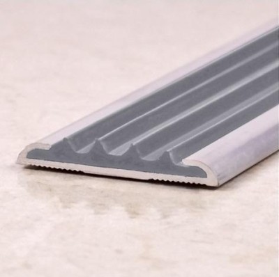 Порог противоскользящий плоский 32 мм Евроступень АН-32 Серый 2,5 м