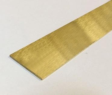 Латунная полоса 20 мм Progress PIOS 202 латунь шлифованная 2,7 м