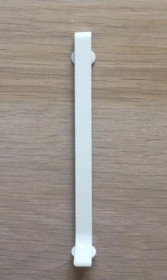 Металлический стык для плинтуса ПТ-40 М белый