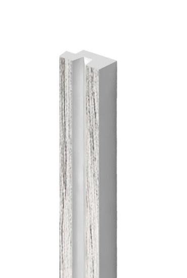 Финишный молдинг для панелей HiWood LF129B GR24N под дерево 11х24 мм 2,7 м