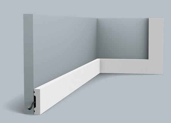 Напольный плинтус гибкий Orac Decor Duropolymer Flex SX162F 2 м