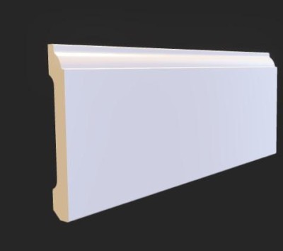 Напольный плинтус 80х11 мм Hiwood B80C из полистирола 2 м