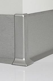 Уголок внешний из алюминия для плинтуса Aspro