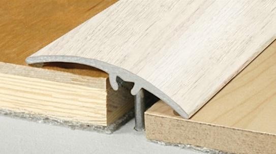 Порог алюминиевый скрытый крепеж 50 мм Effector A-65 0918 Дуб Бержерак 2,7 м