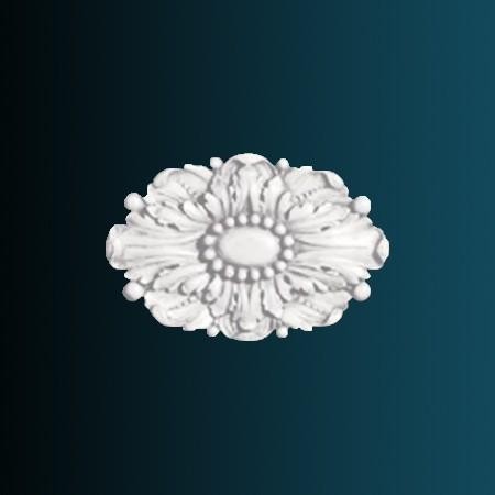 Декоративный орнамент Перфект G2095 311х466х26 мм белый полиуретан