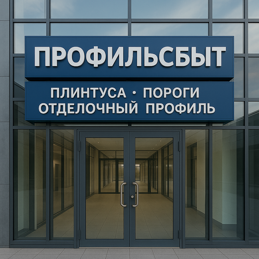 Профиль Сбыт – профили, плинтуса и пороги для любого проекта